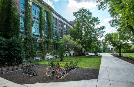 College Campus Exterior